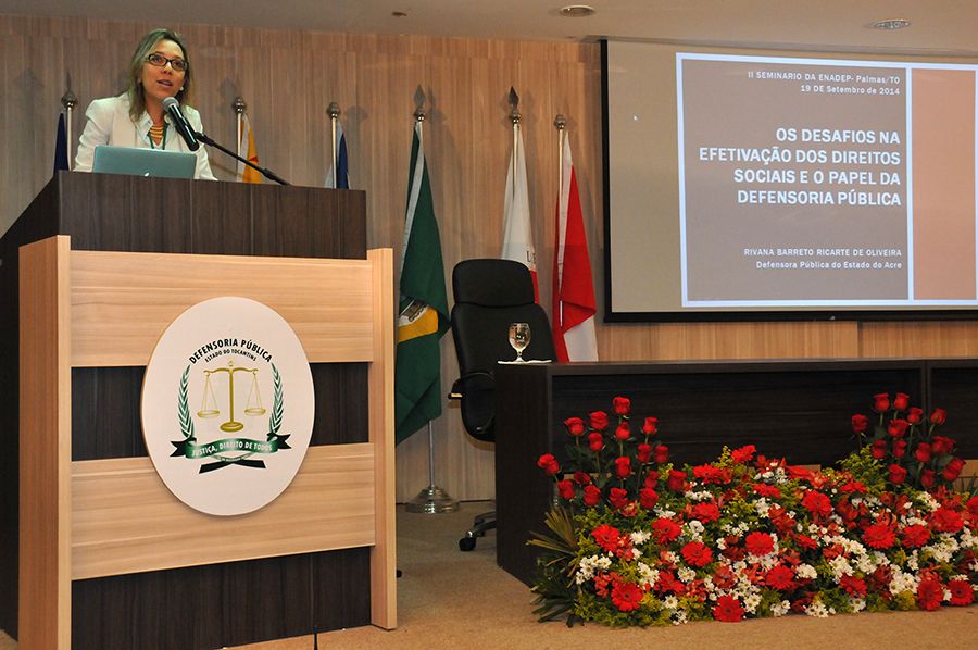 Defensora público do Estado do Pará, Rivana Barreto Ricarte de Oliveira