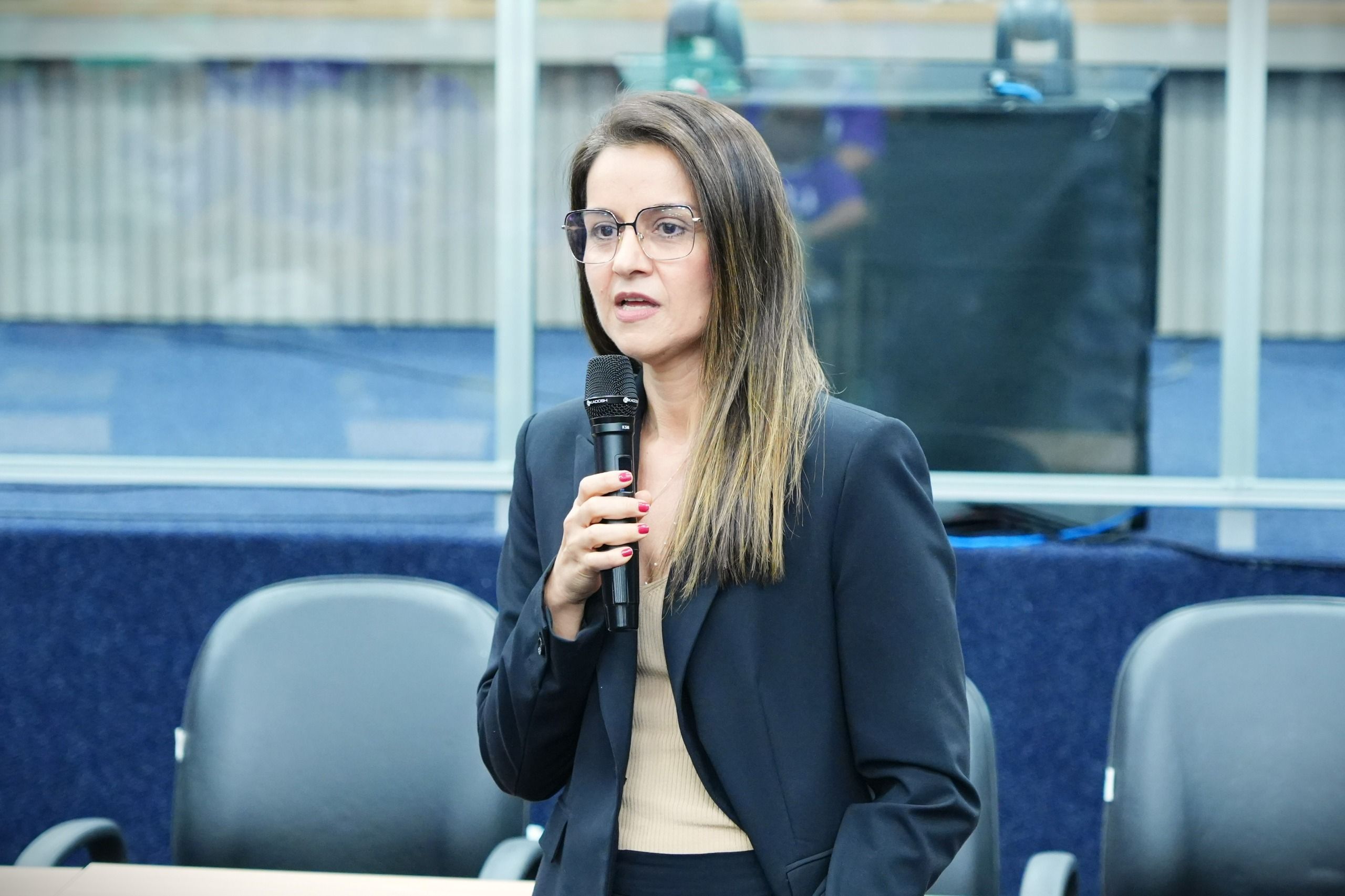 A promotora de Justiça Ana Lúcia Gomes Vanderley Bernardes trouxe a temática do envelhecimento no contexto jurídico