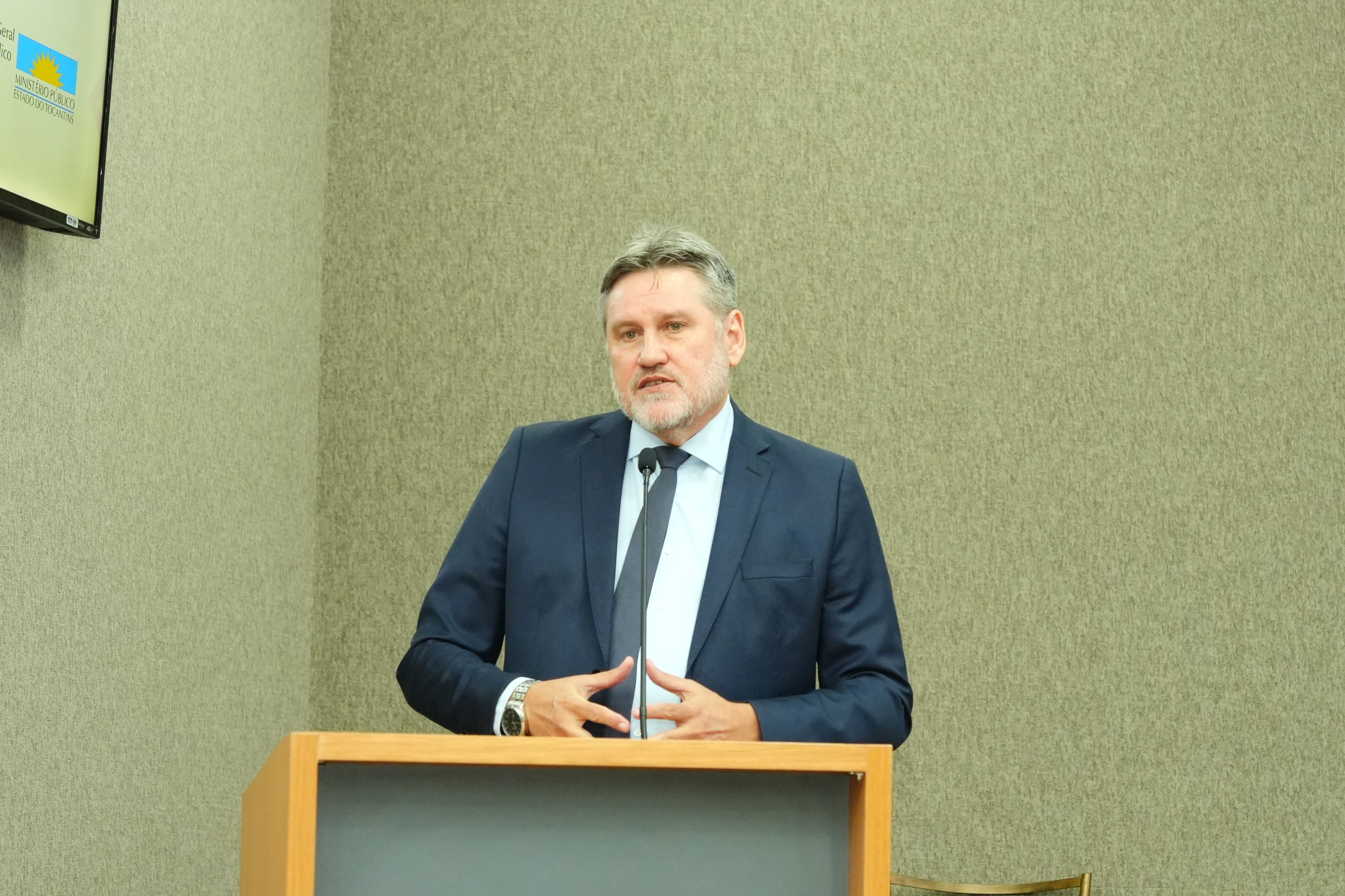 Aos presentes, o Corregedor-Geral do Ministério Público do Tocantins, procurador de justiça Moacir Camargo de Oliveira, destacou o papel da instituição
