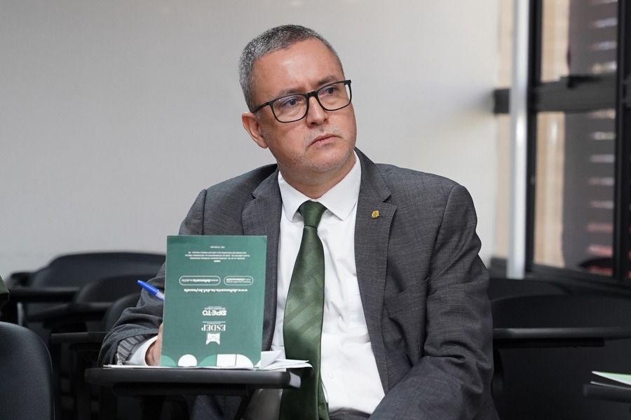 O diretor da Esdep, defensor público Murilo da Costa Machado, destacou a importância da visita técnica para o fortalecimento institucional