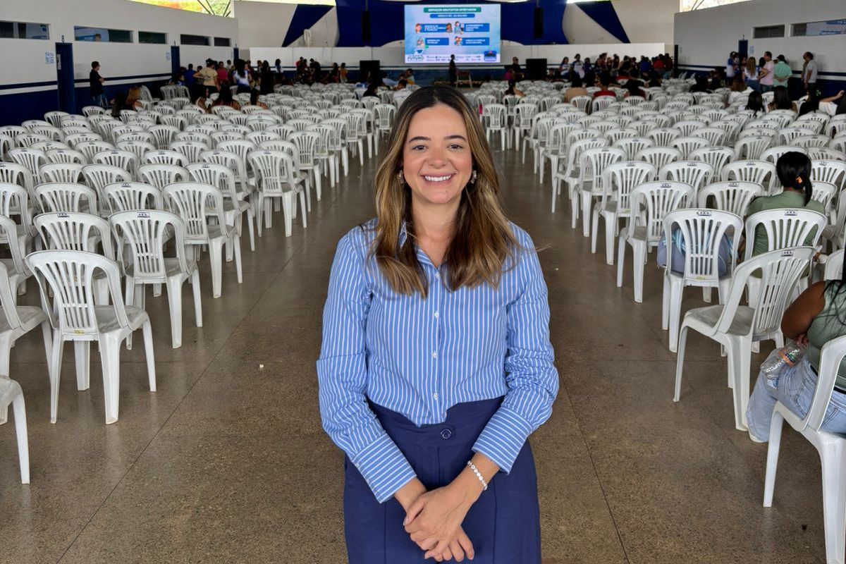 Em Taguatinga, esteve presente a defensora pública Ludne Nabila