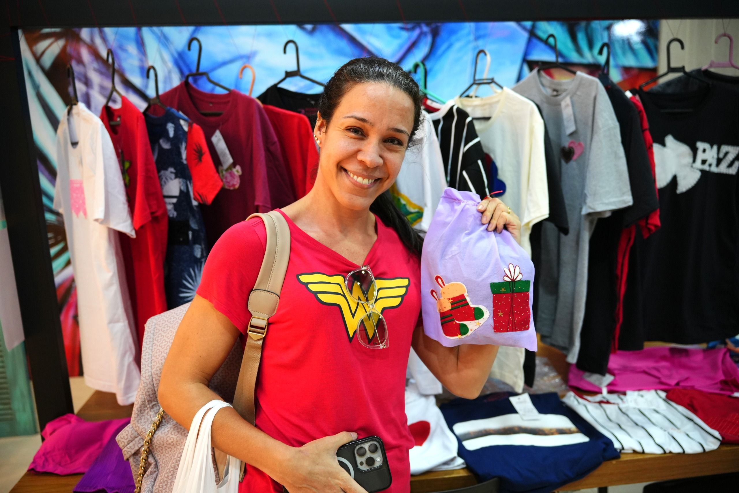 Uma das clientes a visitar o bazar, Fernanda Cristhina Círio Luiz disse conhecer o projeto e apontou como uma iniciativa incrível