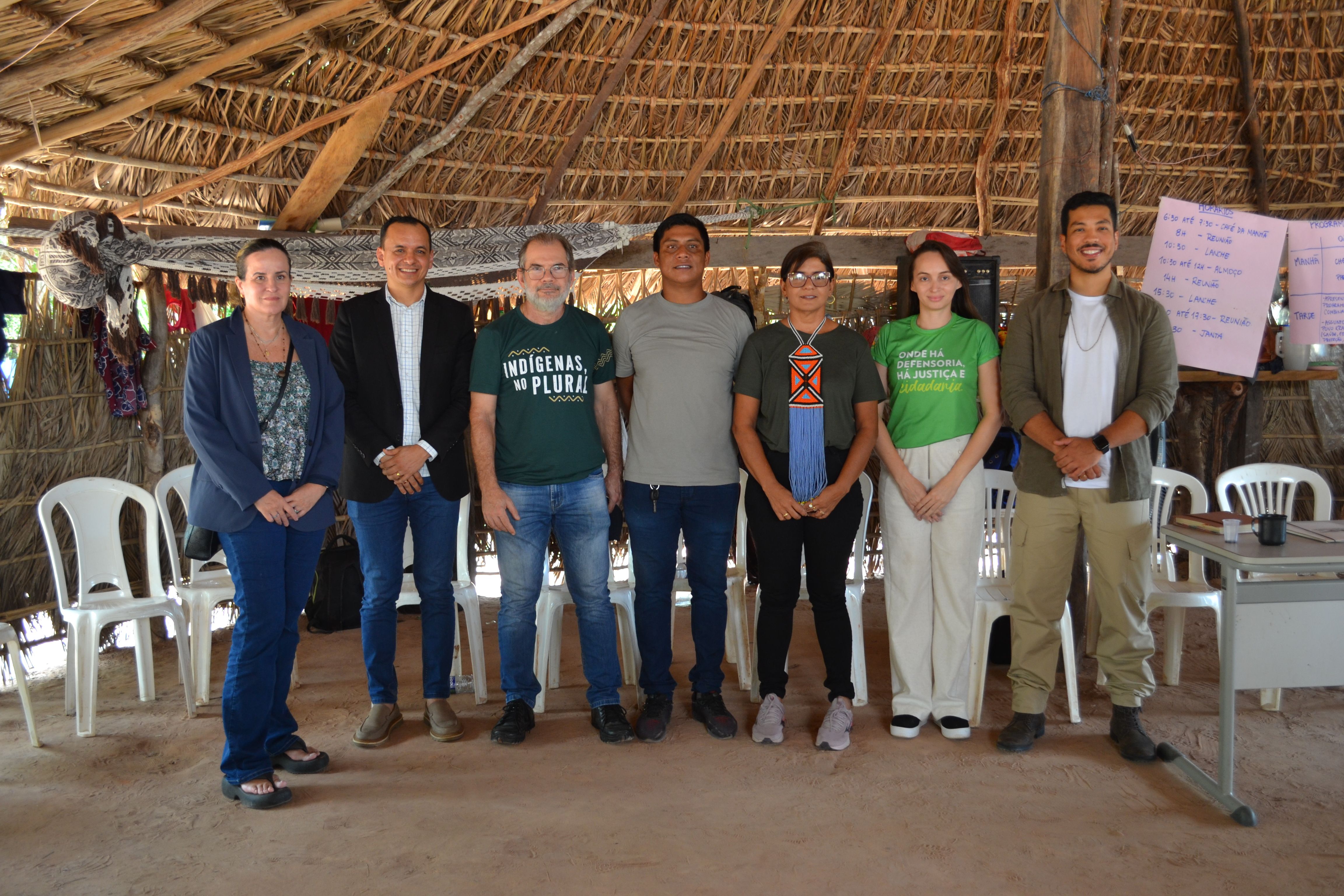 Com a presença da DPE-TO, atividade foi conduzida pelo Ministério Público Federal no Tocantins e Ministério Público do Estado do Tocantins