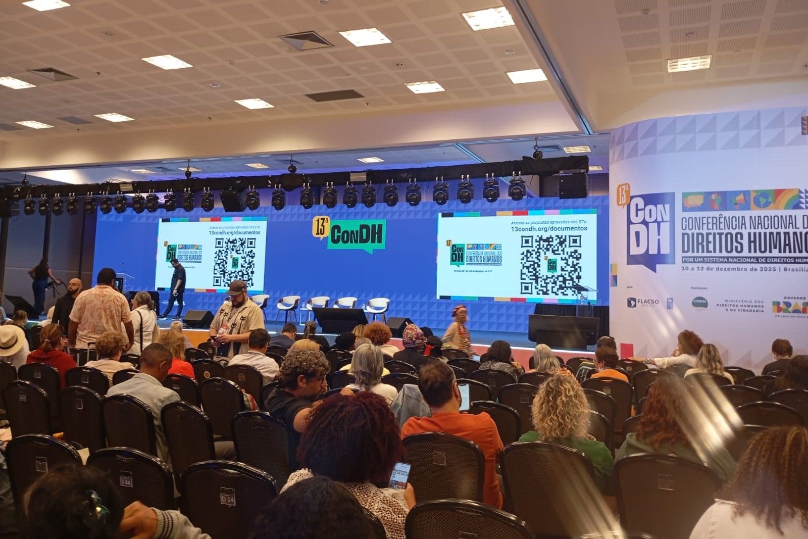 A 13ª Conferência Nacional dos Direitos Humanos contou com a participação de delegados de 26 conferências estaduais