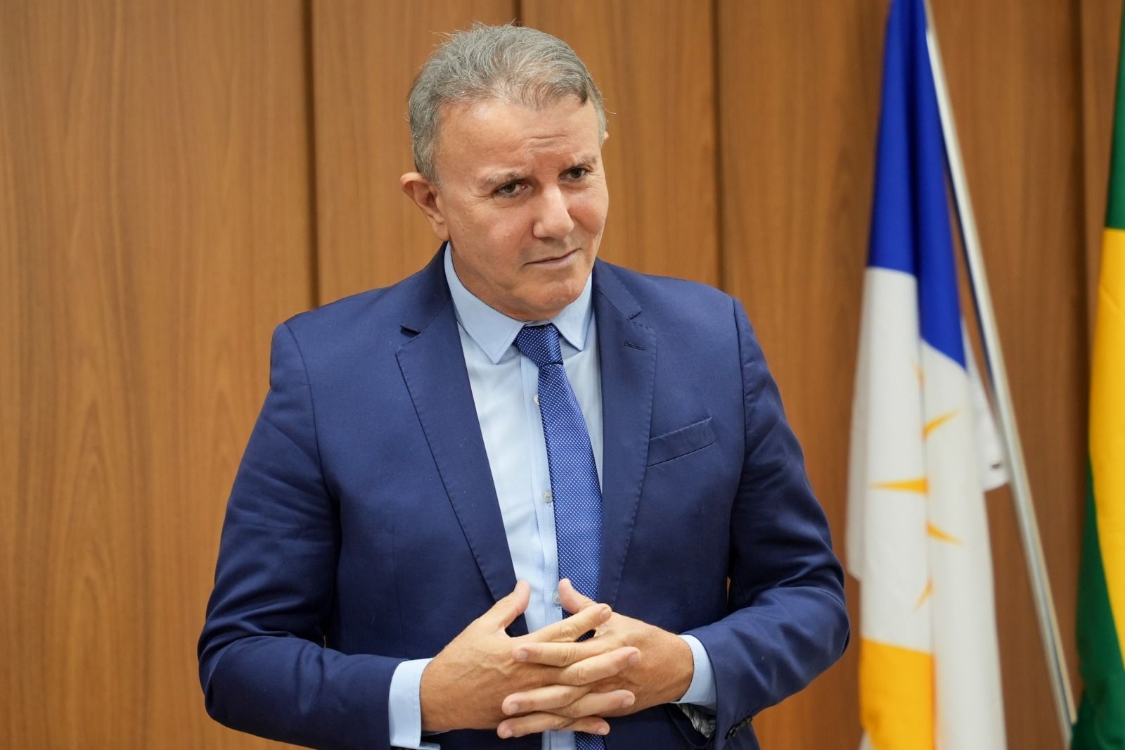 Durante a cerimônia, o prefeito de Palmas, Eduardo Siqueira Campos, enfatizou a importância da doação do terreno que visa garantir um atendimento mais digno e eficiente à população da capital.