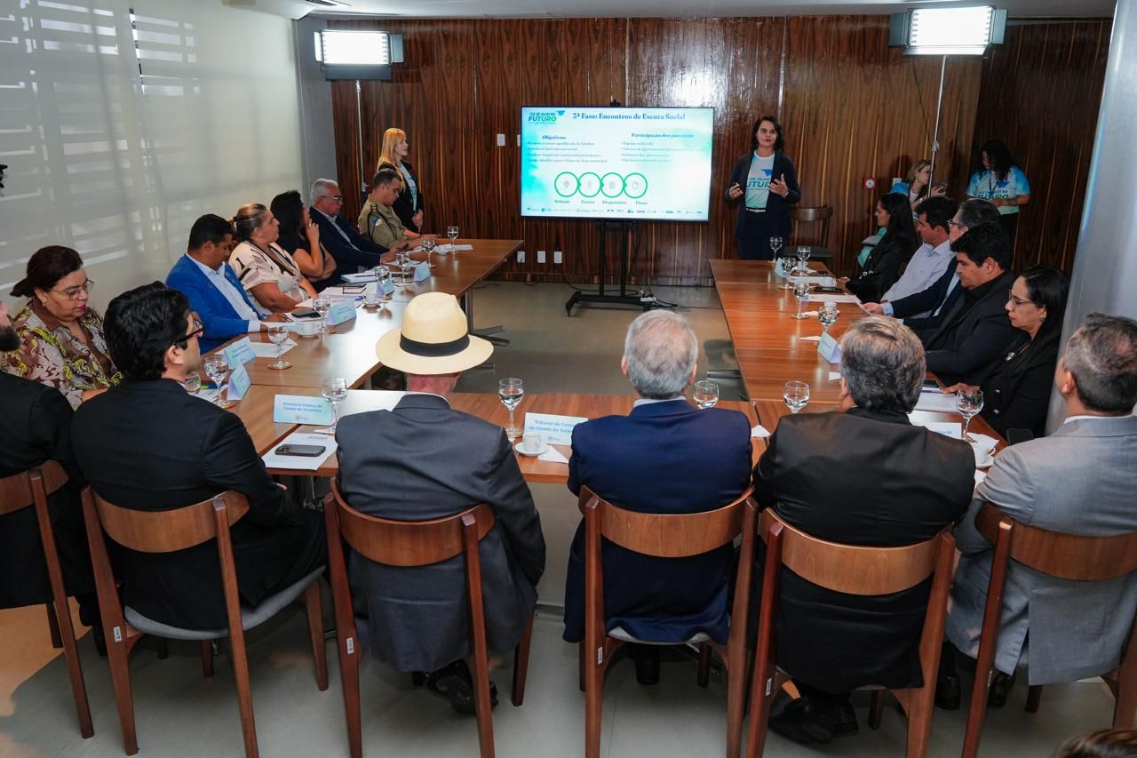 O encontro foi realizado na sede do Tribunal de Contas do Estado do Tocantins, em Palmas