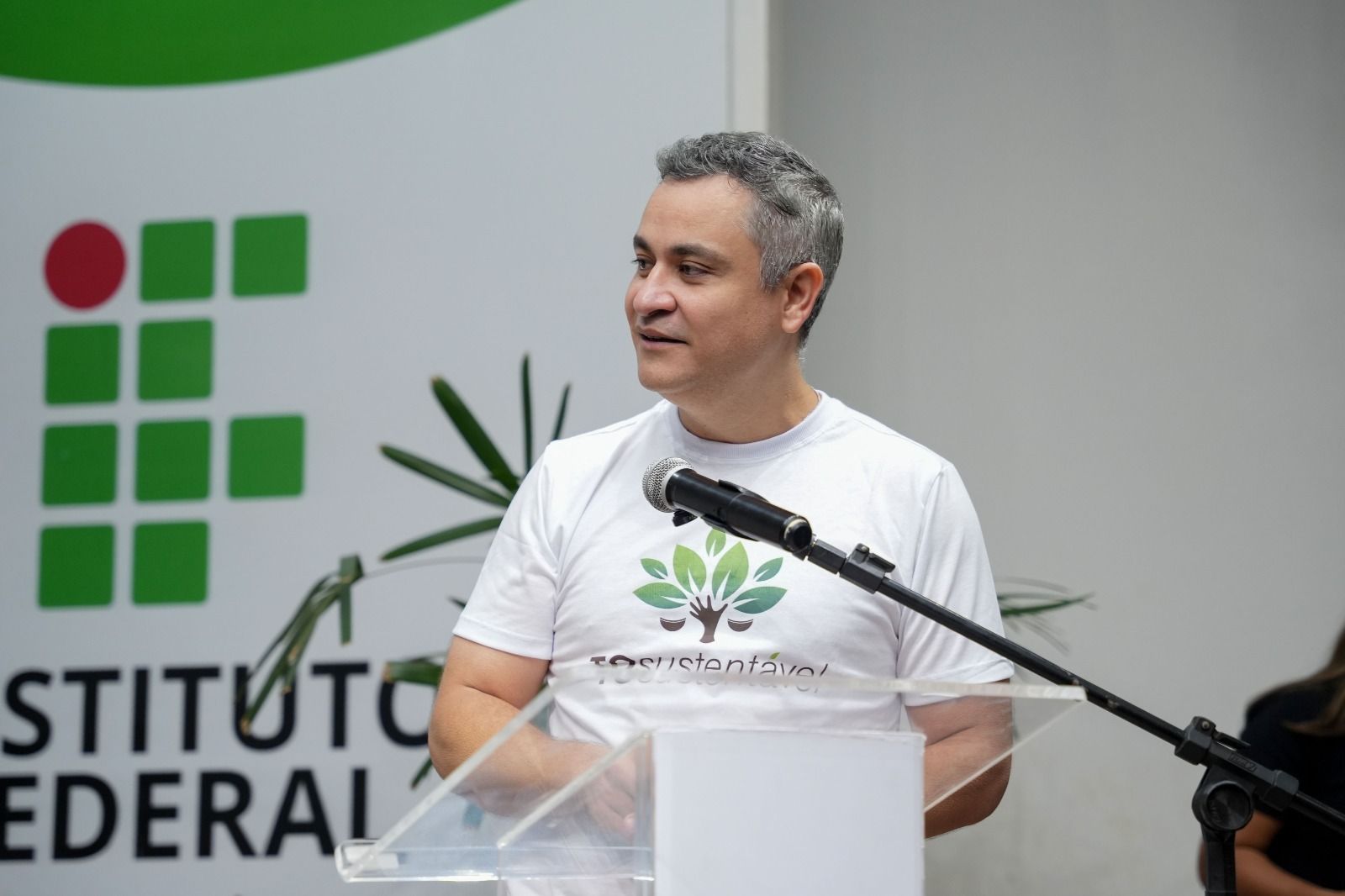 Pedro Alexandre destacou a importância de cada um na política ambiental da cidade