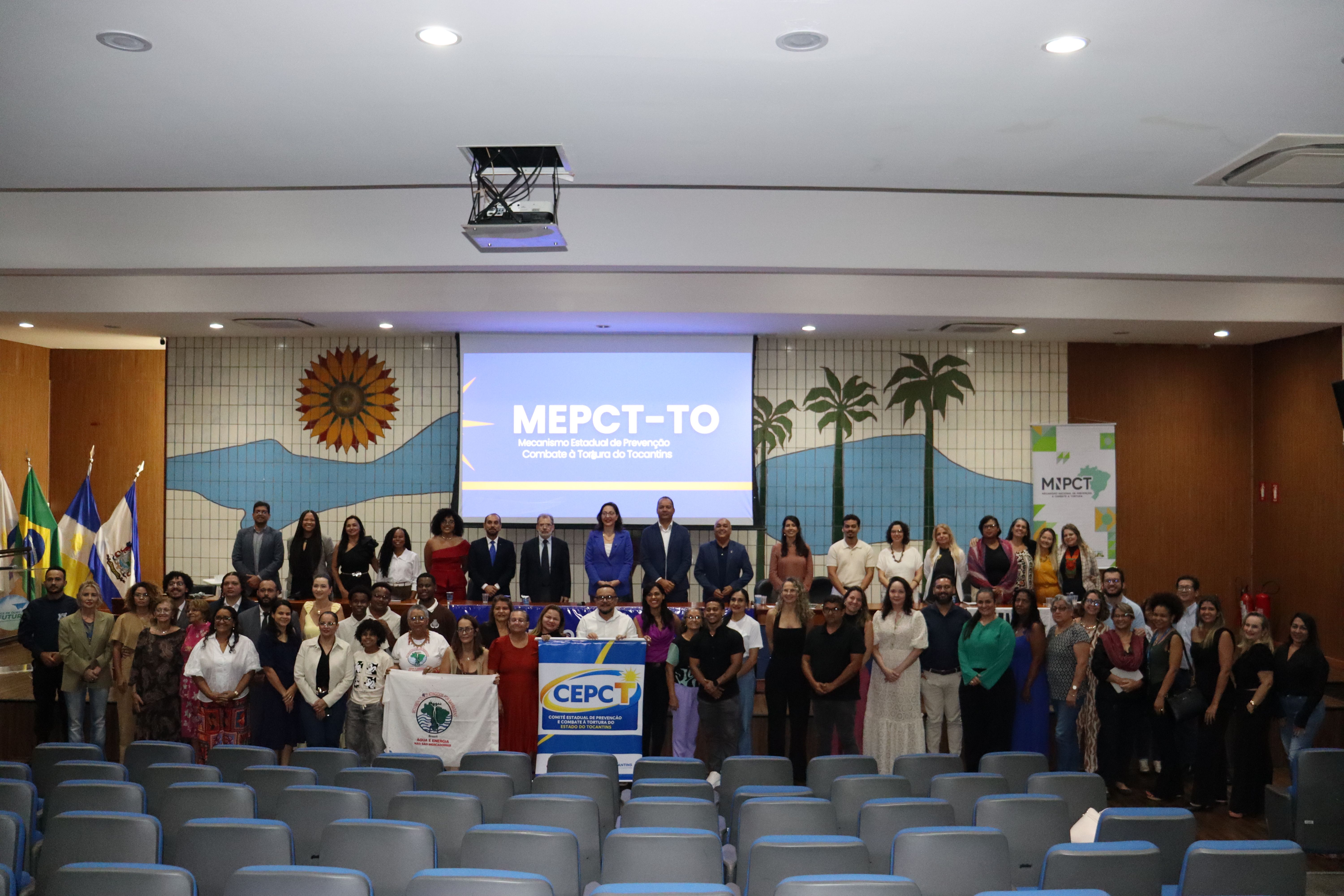 Solenidade reuniu autoridades, representantes de instituições públicas e integrantes do sistema de prevenção e combate à tortura.