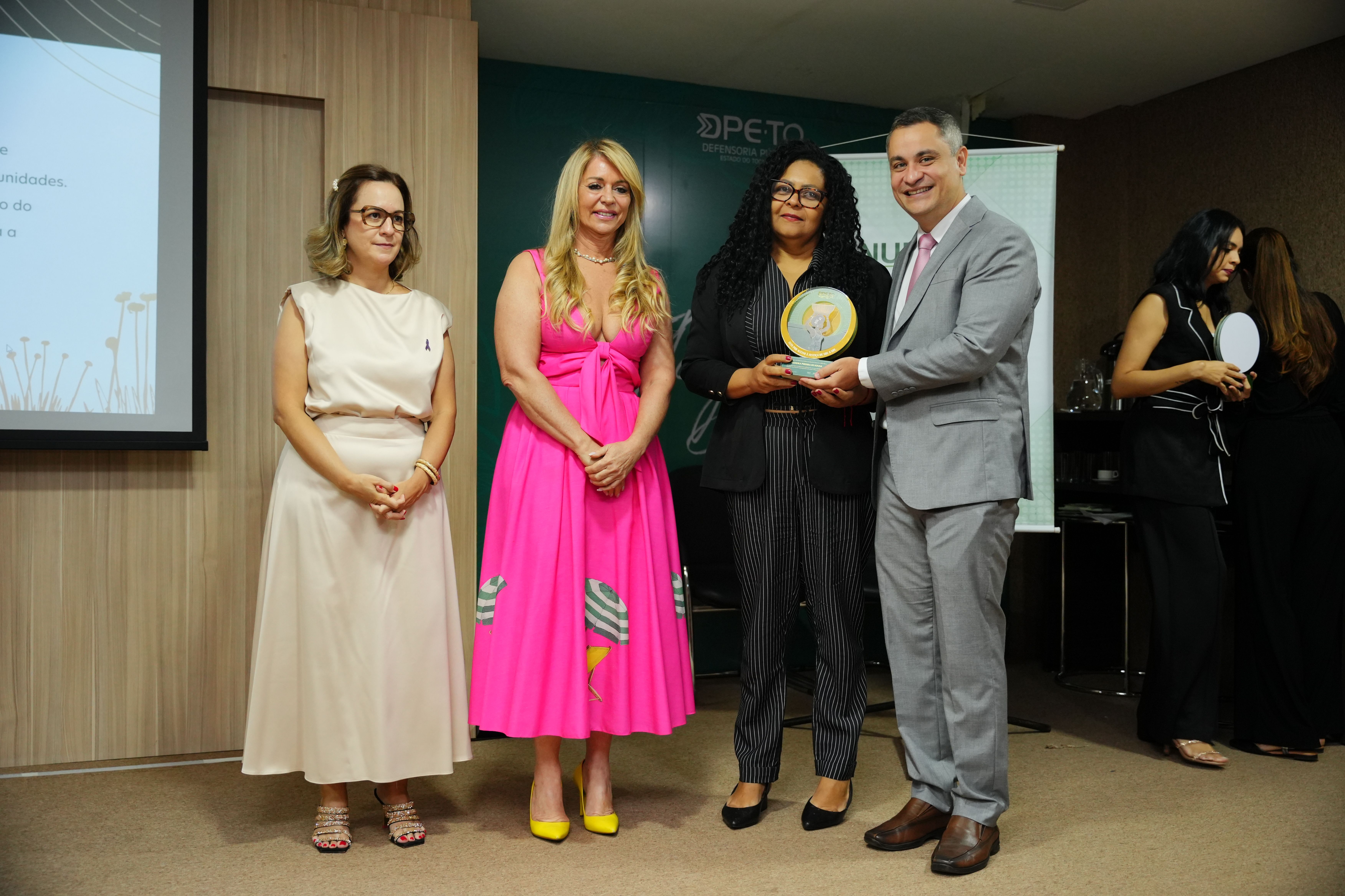 Sandra Pereira de Sousa foi uma das homenageadas do Evento