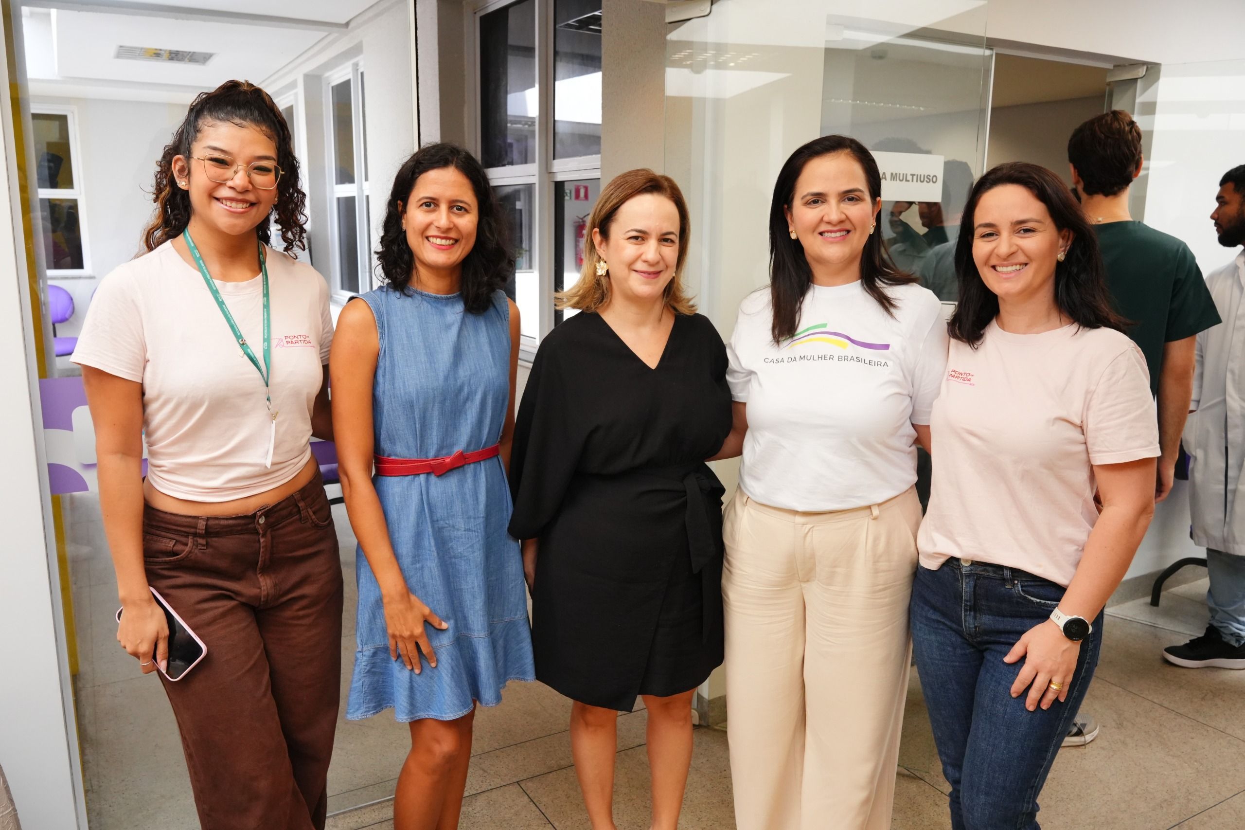 A DPE-TO realiza projetos em parceria com a Casa da Mulher Brasileira, como o Ponto de Partida