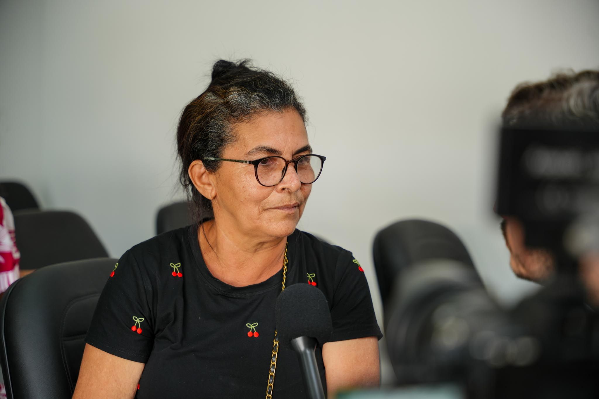 A senhora Guilhermina Mascarenhas elogiou a estrutura e disse que o serviço vai melhorar muito