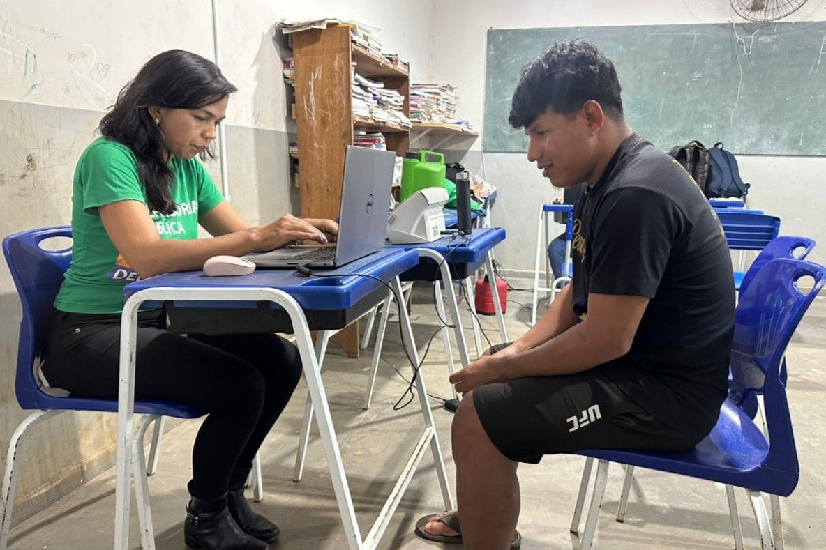 Ao todo, foram quatro dias de atendimentos em três comunidades Karajá