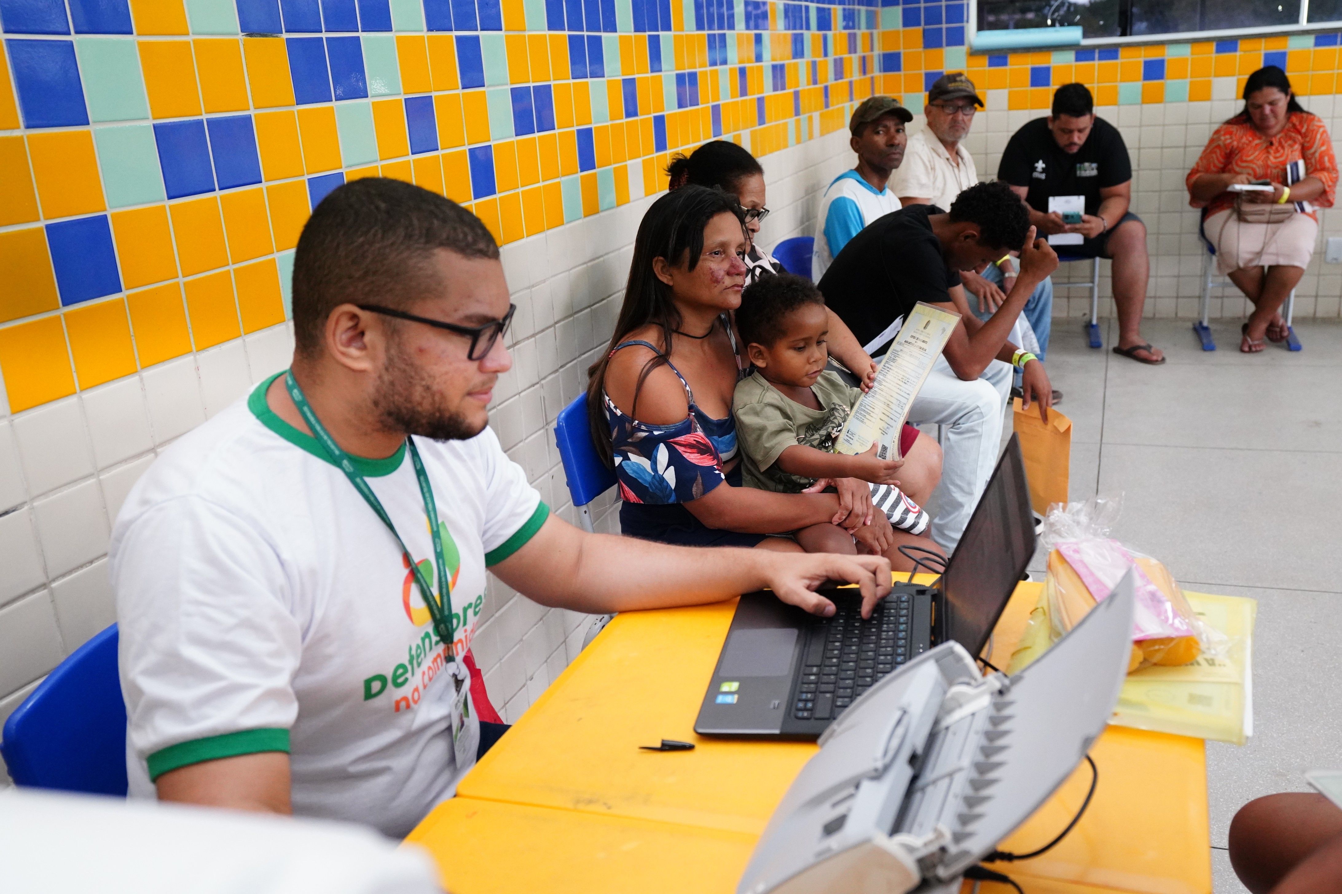 Equipe da DPE-TO realizou atendimentos em diversas áreas