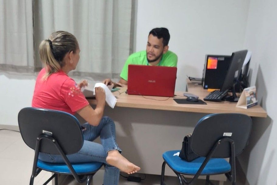 Ação itinerante em Santa Maria