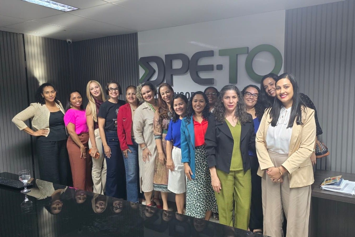 Participaram representantes de Secretarias Municipais, além de servidores da DPE-TO