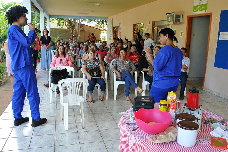 Apresentação da peça “Um dia Feliz”, encenado pelo Grupo de Teatro do Assistido, formado por Servidores da Defensoria Pública do Tocantins.