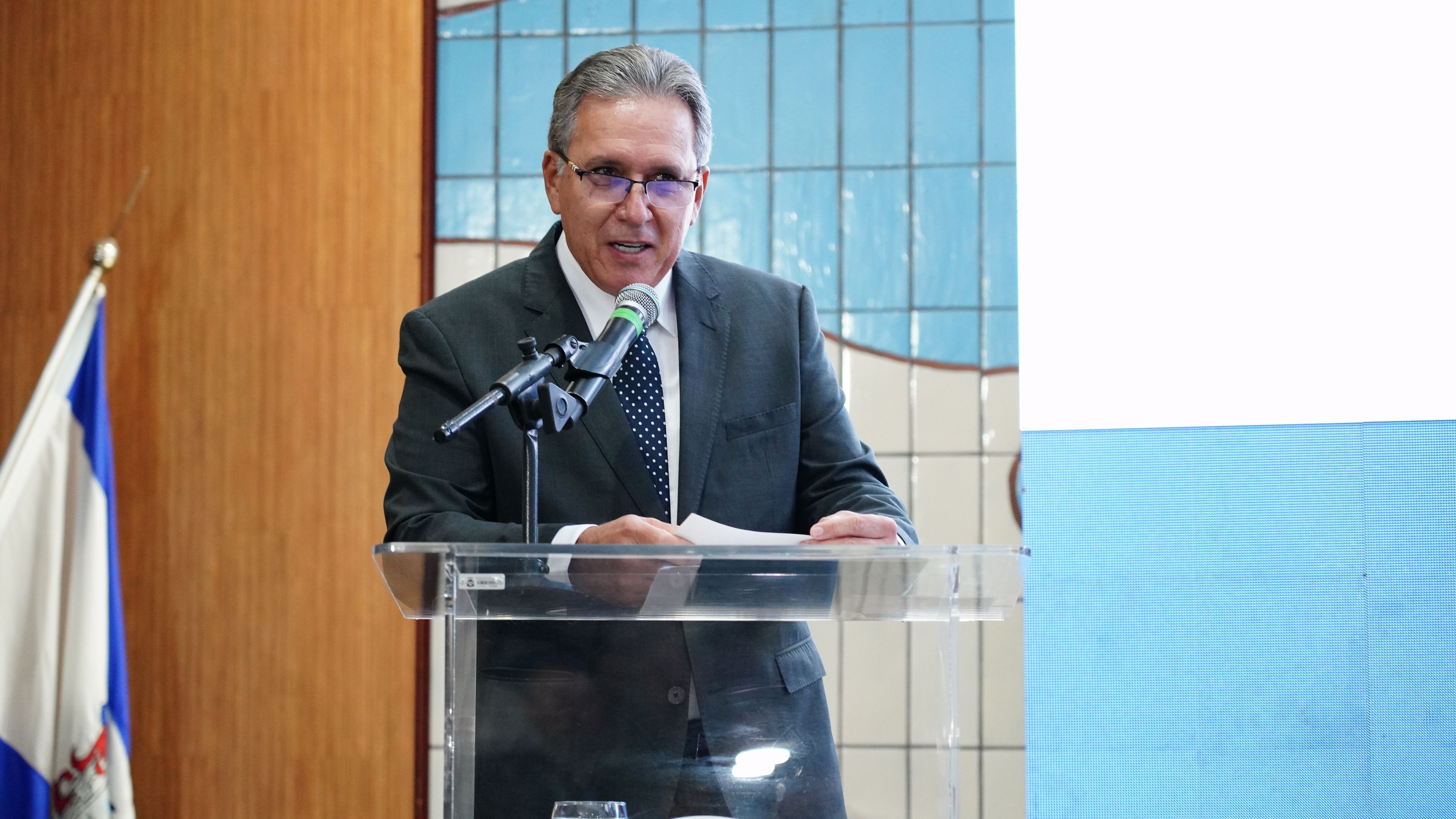 Palestra com o ministro Afrânio Vilela