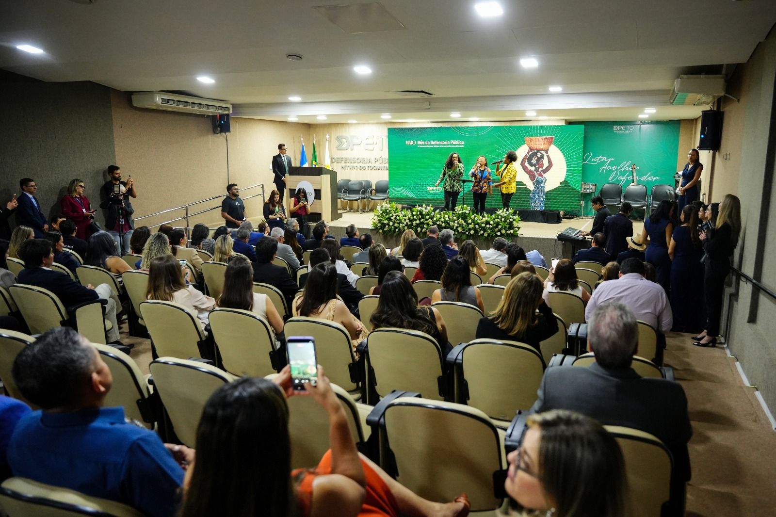 Solenidade realizada no auditório da sede de atendimentos da DPE-TO em Palmas