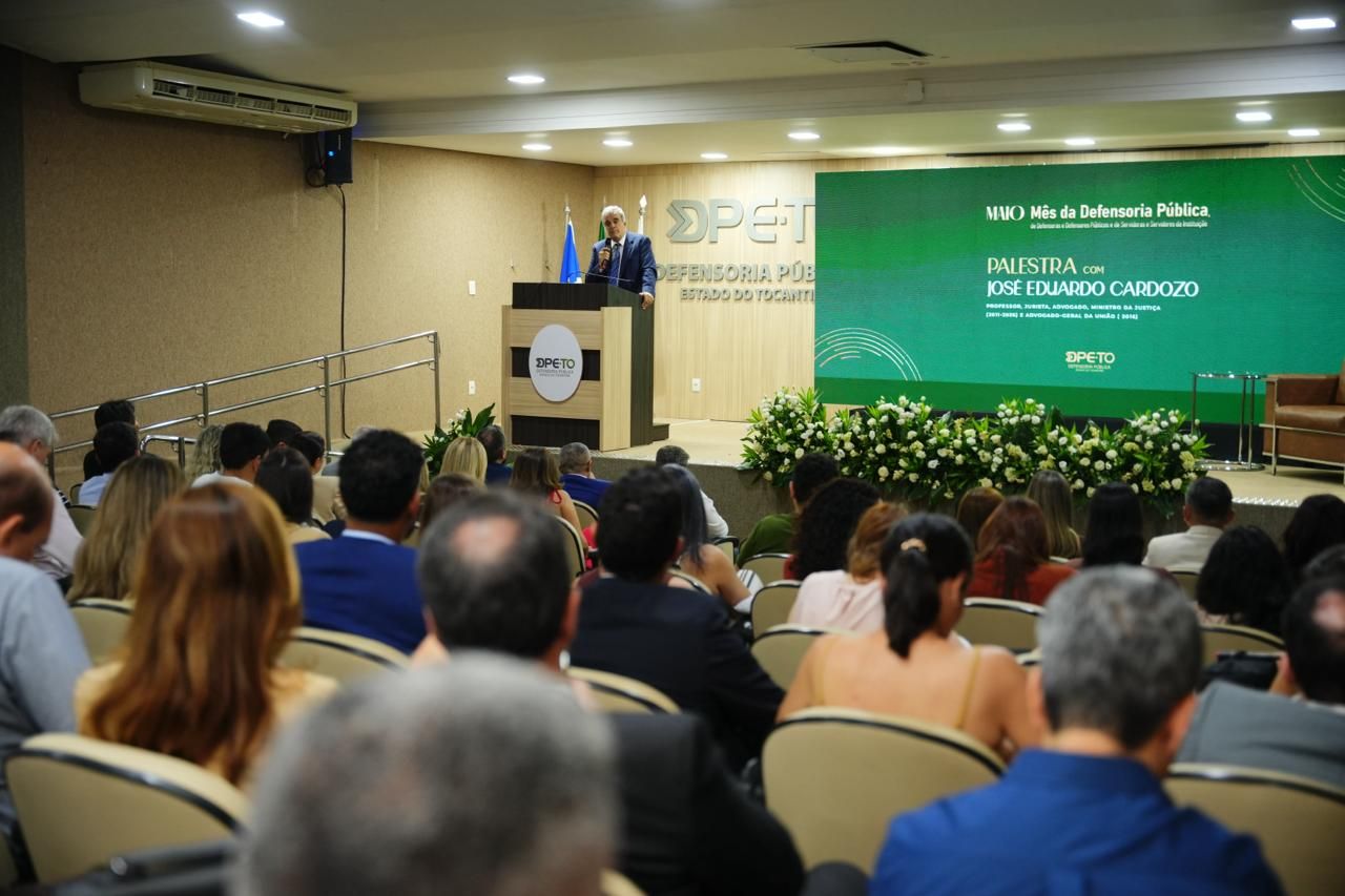 Palestra fez parte da programação da Instituição pelo Dia Nacional da Defensoria Pública, Dia de Defensoras e Defensores Públicos e Dia de Servidoras e Servidores da Instituição