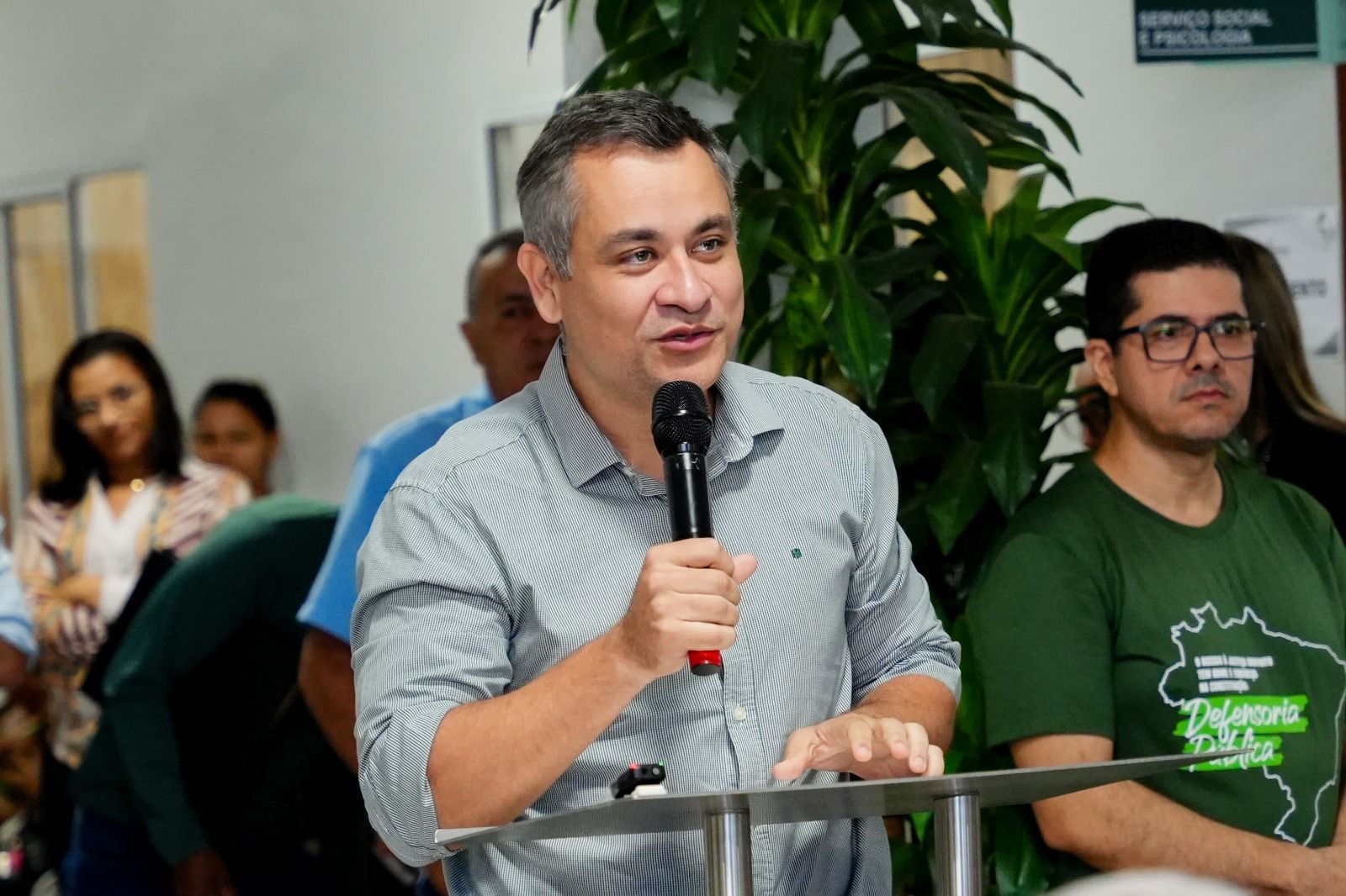 Pedro Alexandre destacou o comprometimento da Instituição na defesa e garantias dos direitos humanos das pessoas mais vulneráveis