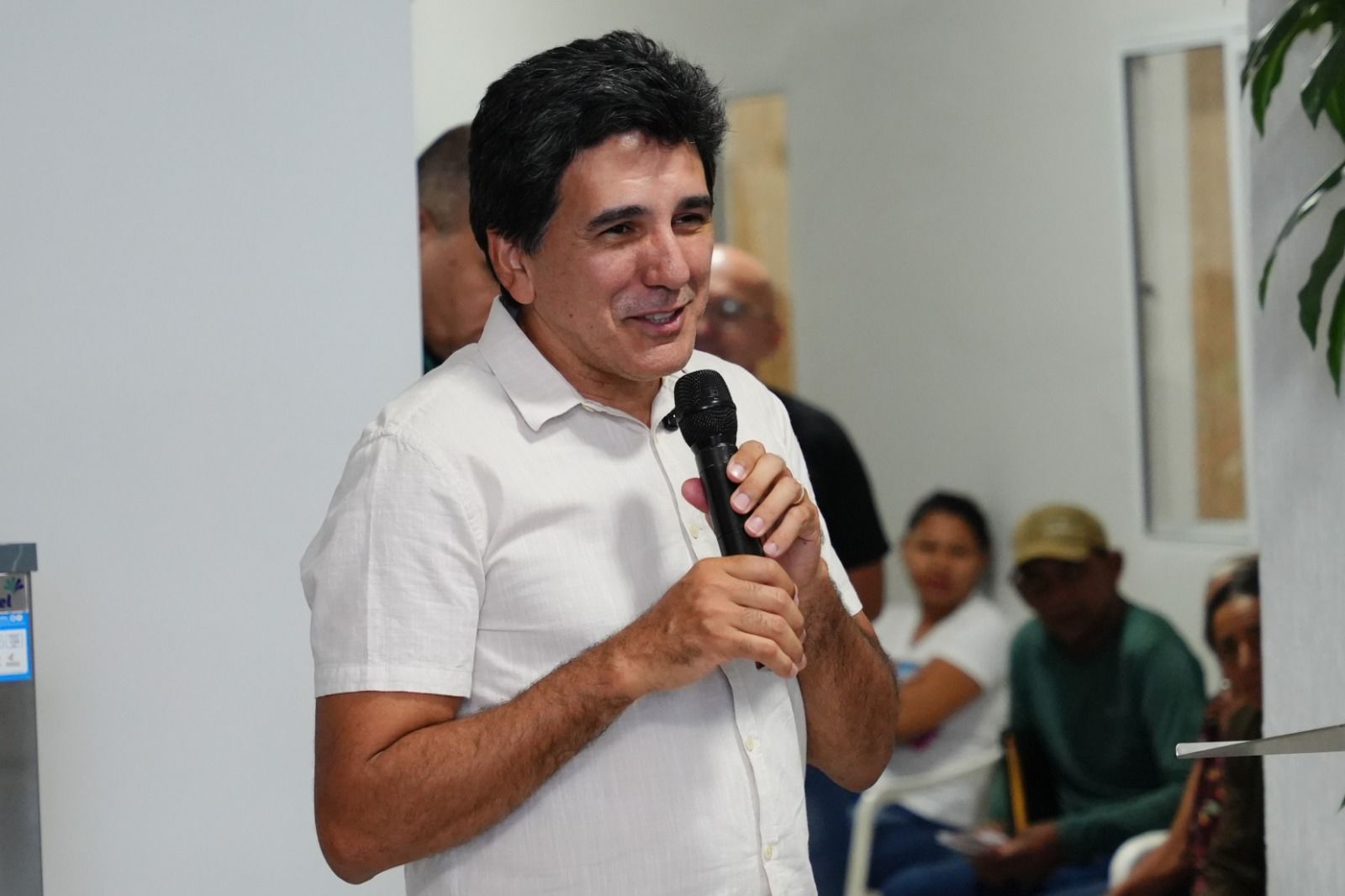 Deputado estadual Júnior Geo prestigiou o início da ação