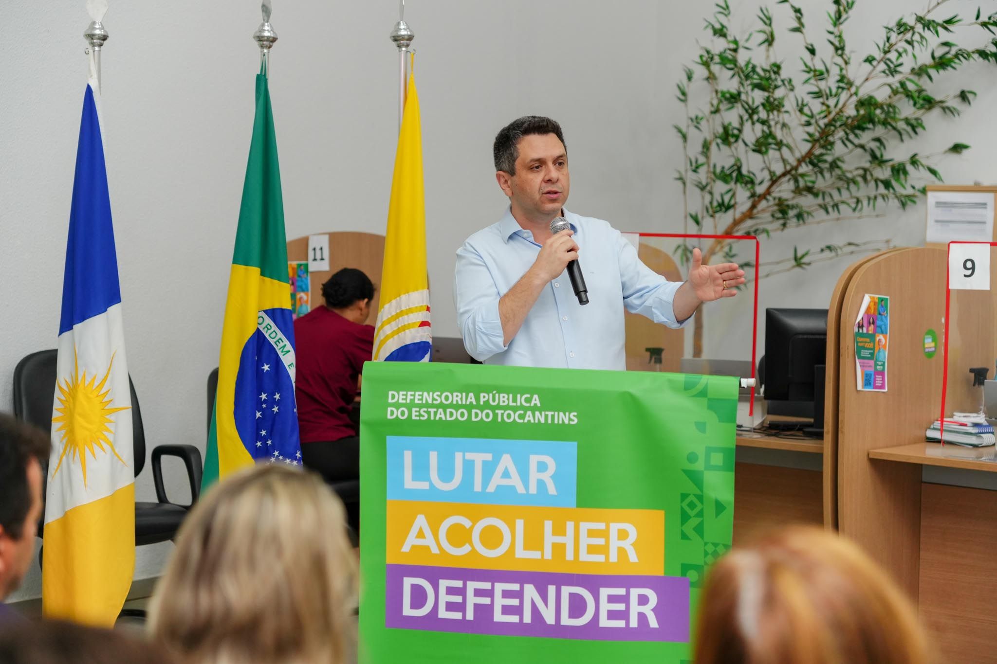 Thiago Dimas também esteve presente e reafirmou o compromisso do mandato com o envio de emendas parlamentares para a Instituição