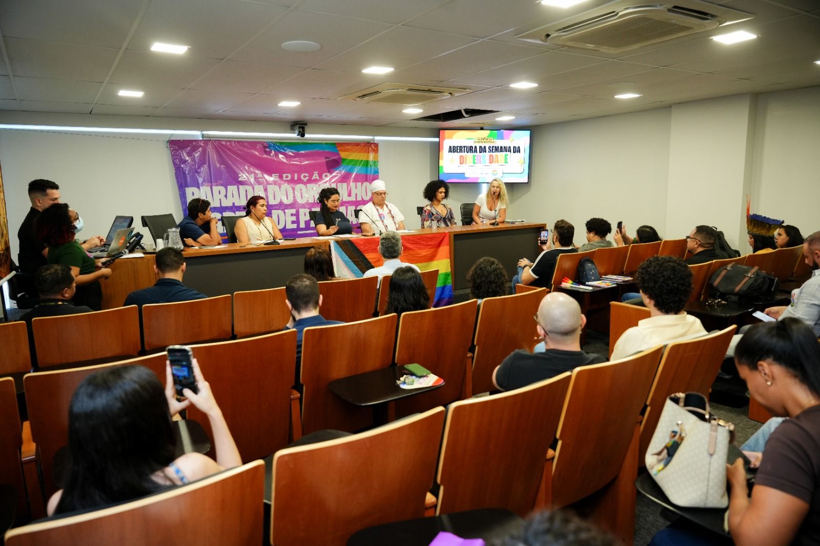 o evento faz parte da abertura da Semana da Diversidade em Palmas