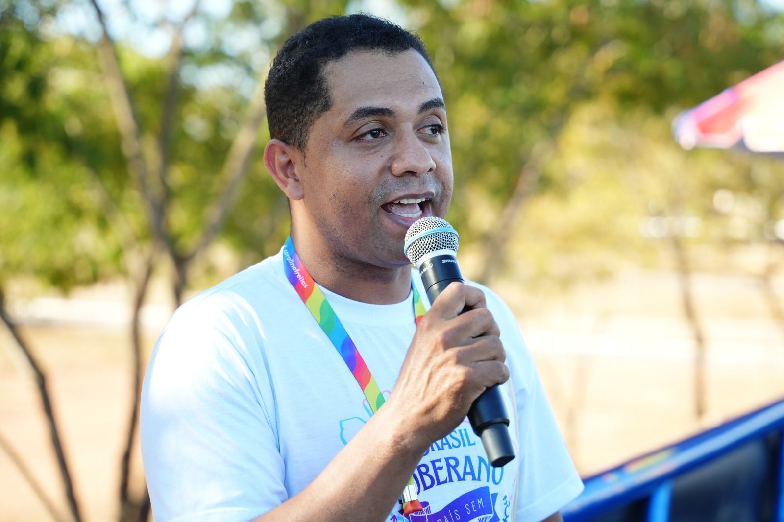 Durante todo o evento, a parceria entre a DPE-TO e o movimento LGBTQIAPN+ foi destacada pelo presidente da Parada, Fernando Coelho