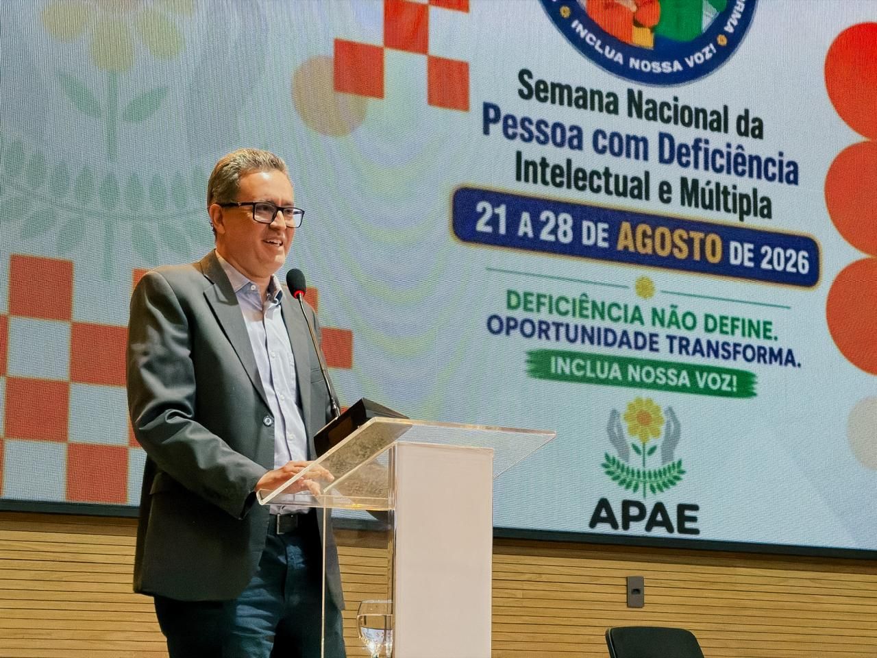 Murilo Machado disse que a presença da DPE-TO reafirma o compromisso da Instituição com a inclusão, com a dignidade e, sobretudo, com a garantia de direitos