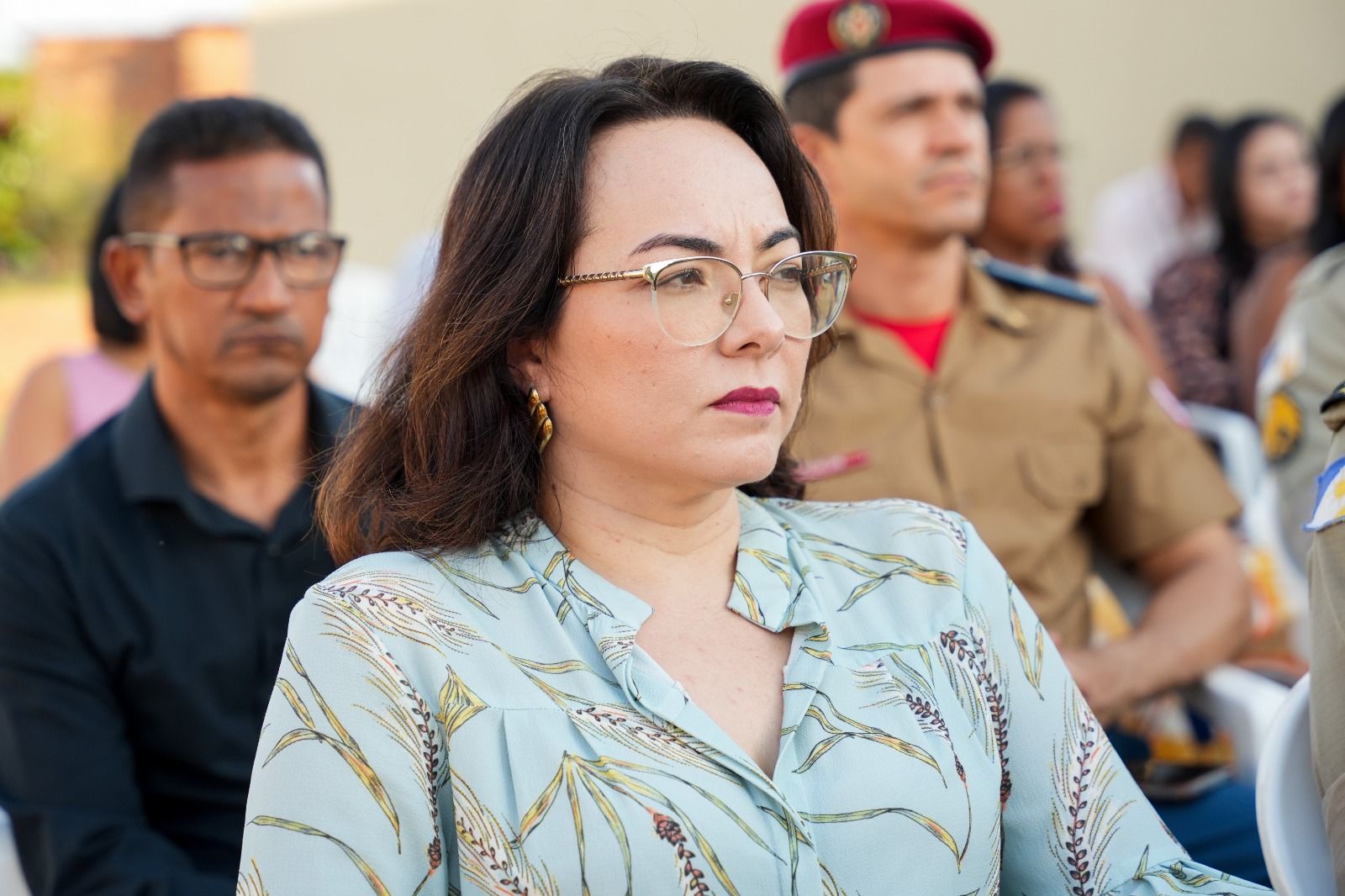 Presidente da Associação de Defensoras e Defensores Públicos do Estado do Tocantins, defensora pública Karla Letícia de Araújo Nogueira
