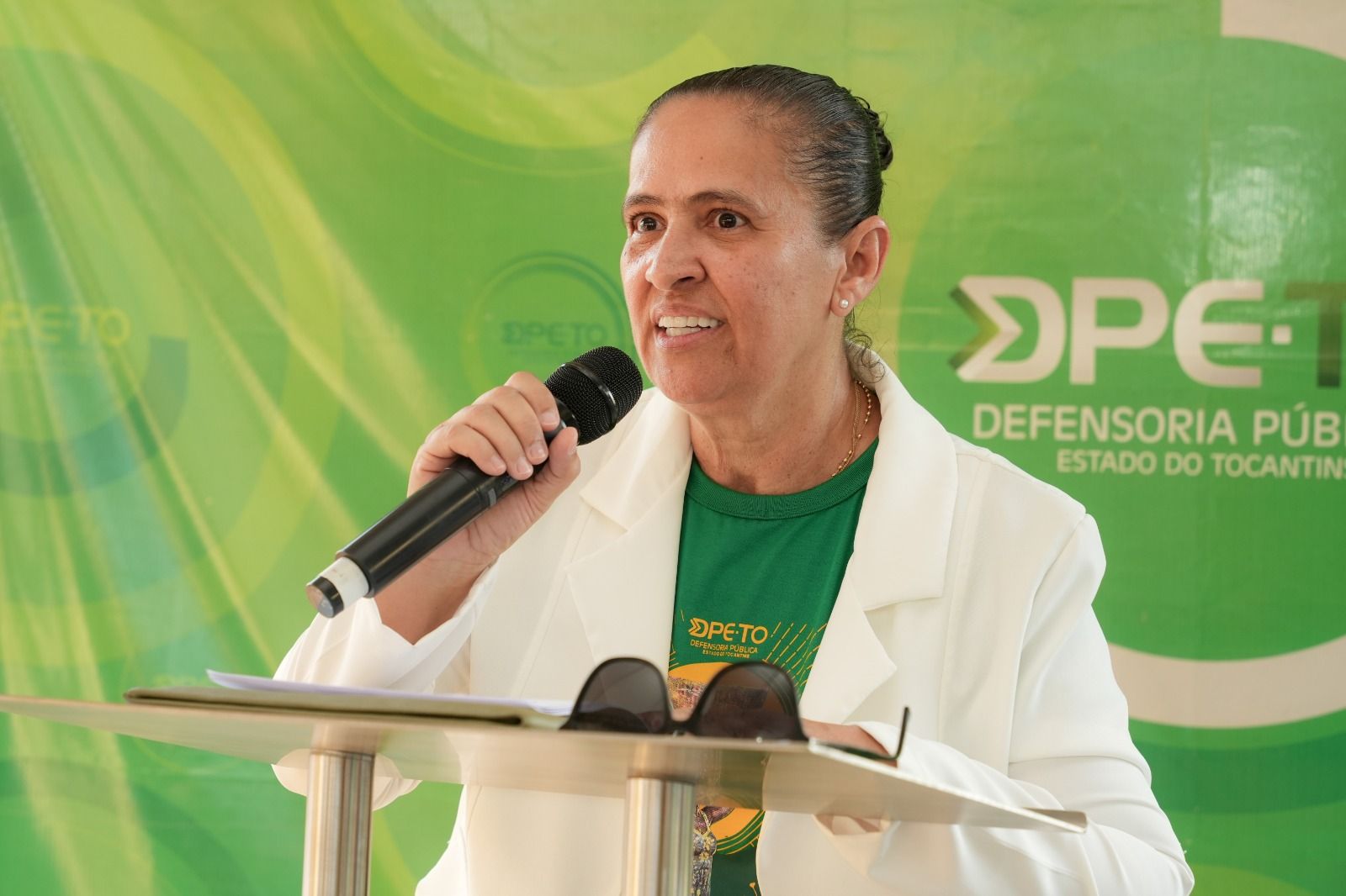 Responsável pela unidade da Defensoria Pública de Pedro Afonso, a defensora pública Teresa de Maria Bonfim Nunes