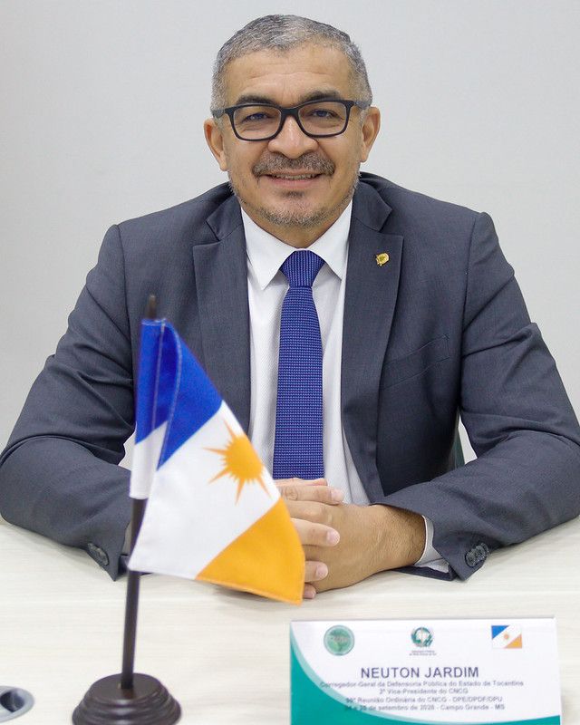 Participou das atividades, o corregedor-geral defensor público Neuton Jardim dos Santos
