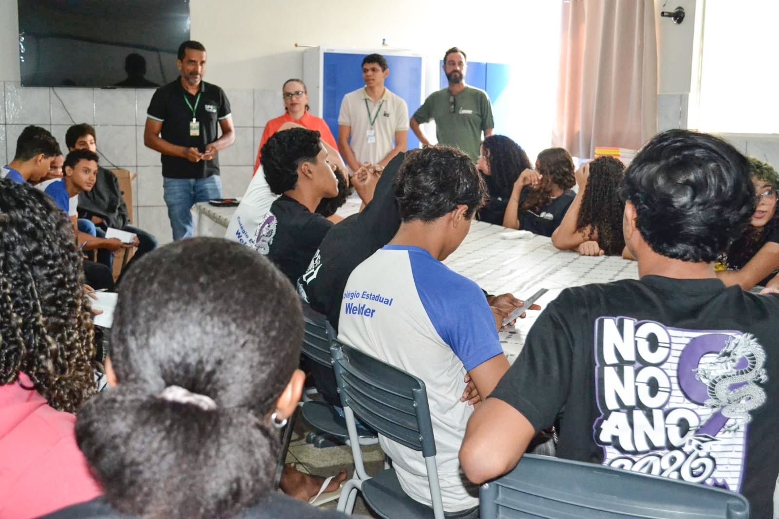 A ação integra o projeto “Defensoria Pública nas Escolas”