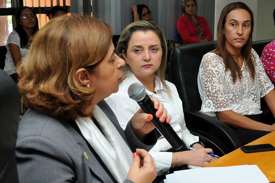 secretária nacional de Enfrentamento à Violência Contra a Mulher da Presidência da República, Aparecida Gonçalves