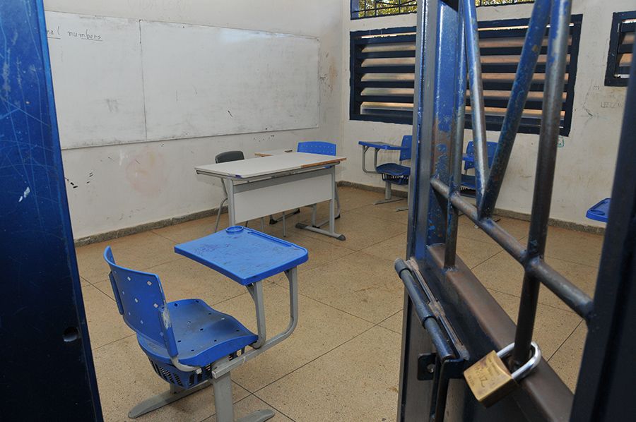 Sala de aula do Case