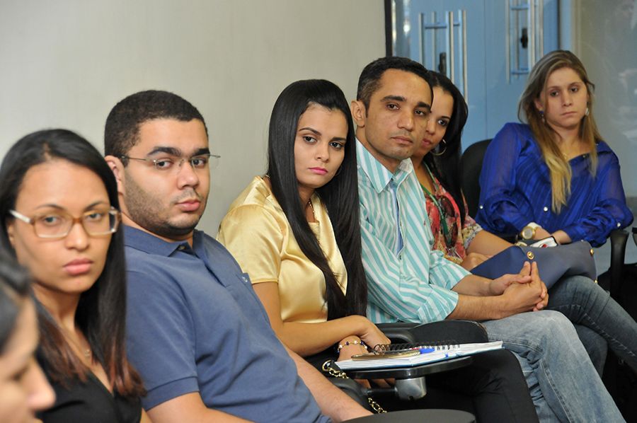 Servidores durante o Curso Gestão do Conhecimento