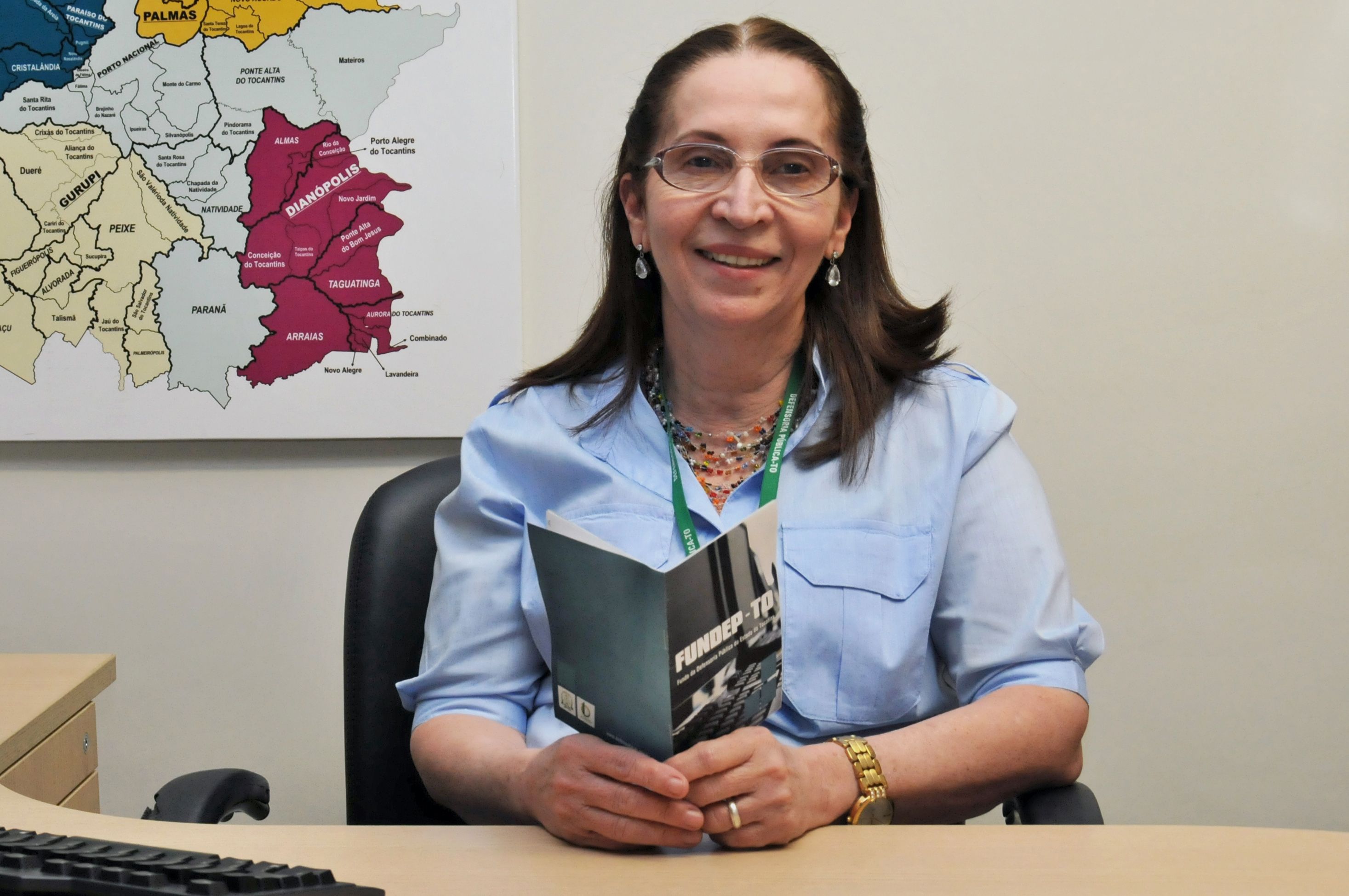 Diretora de Orçamento e Finança, Seni Medeiros apresenta projeto