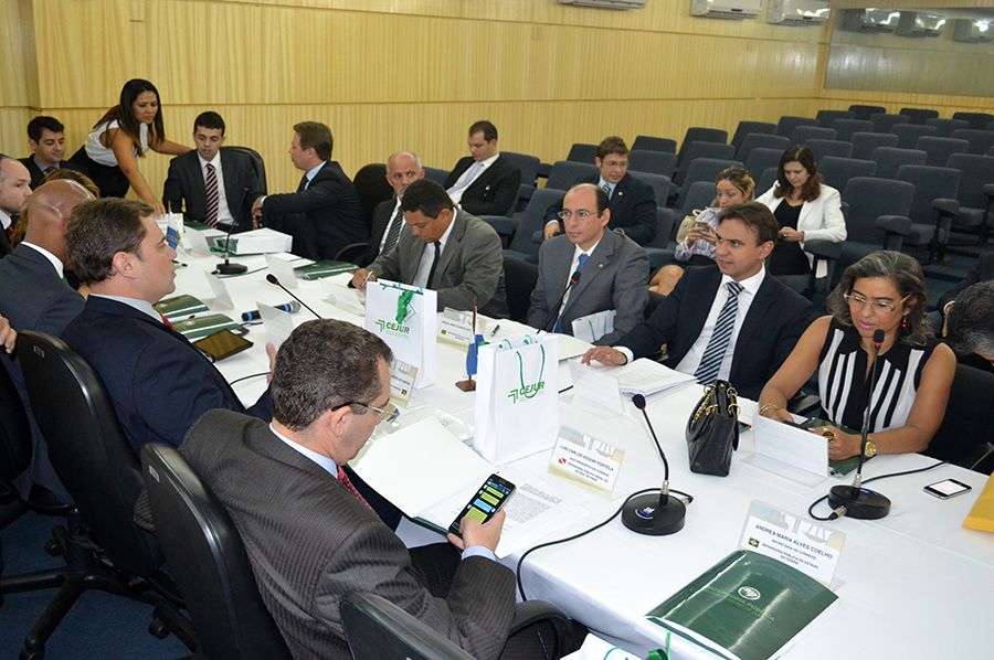 Defensor público geral, Marlon Costa Luz Amorim, participa da I Reunião Extraordinária do Colégio Nacional dos Defensores Públicos Gerais – CONDEGE, na sede da Defensoria Pública do Estado do Rio de Janeiro.  Foto Leide Theophilo