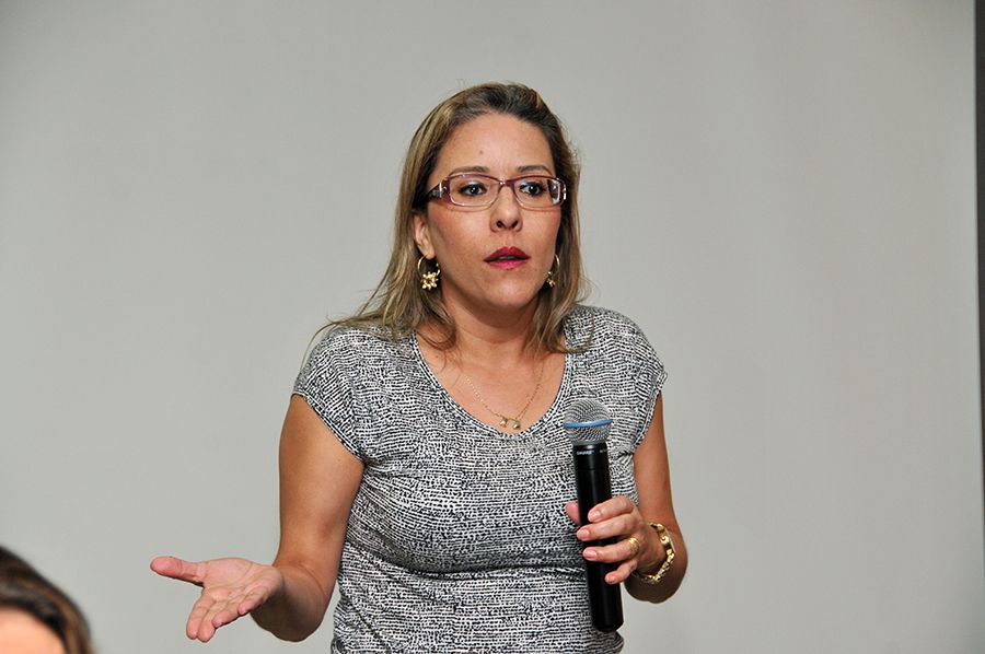 Defensora pública Letícia Amorim