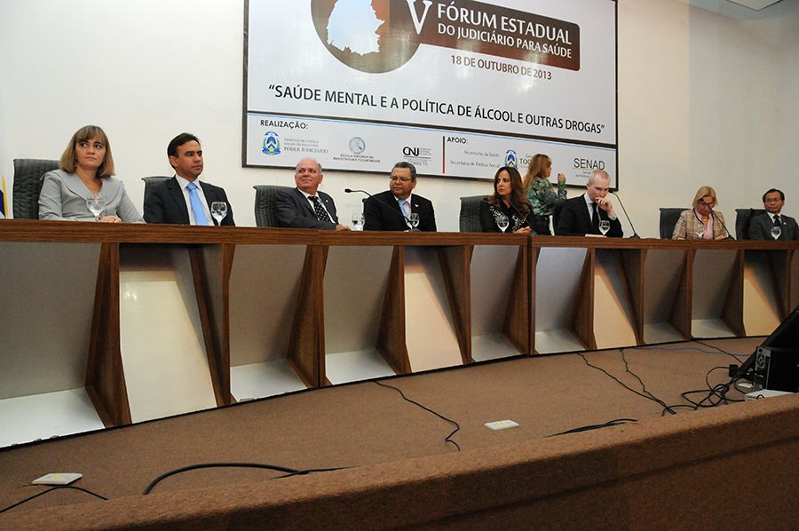 Abertura do Fórum Estadual do Judiciário para Saúde no Tribunal de Justiça