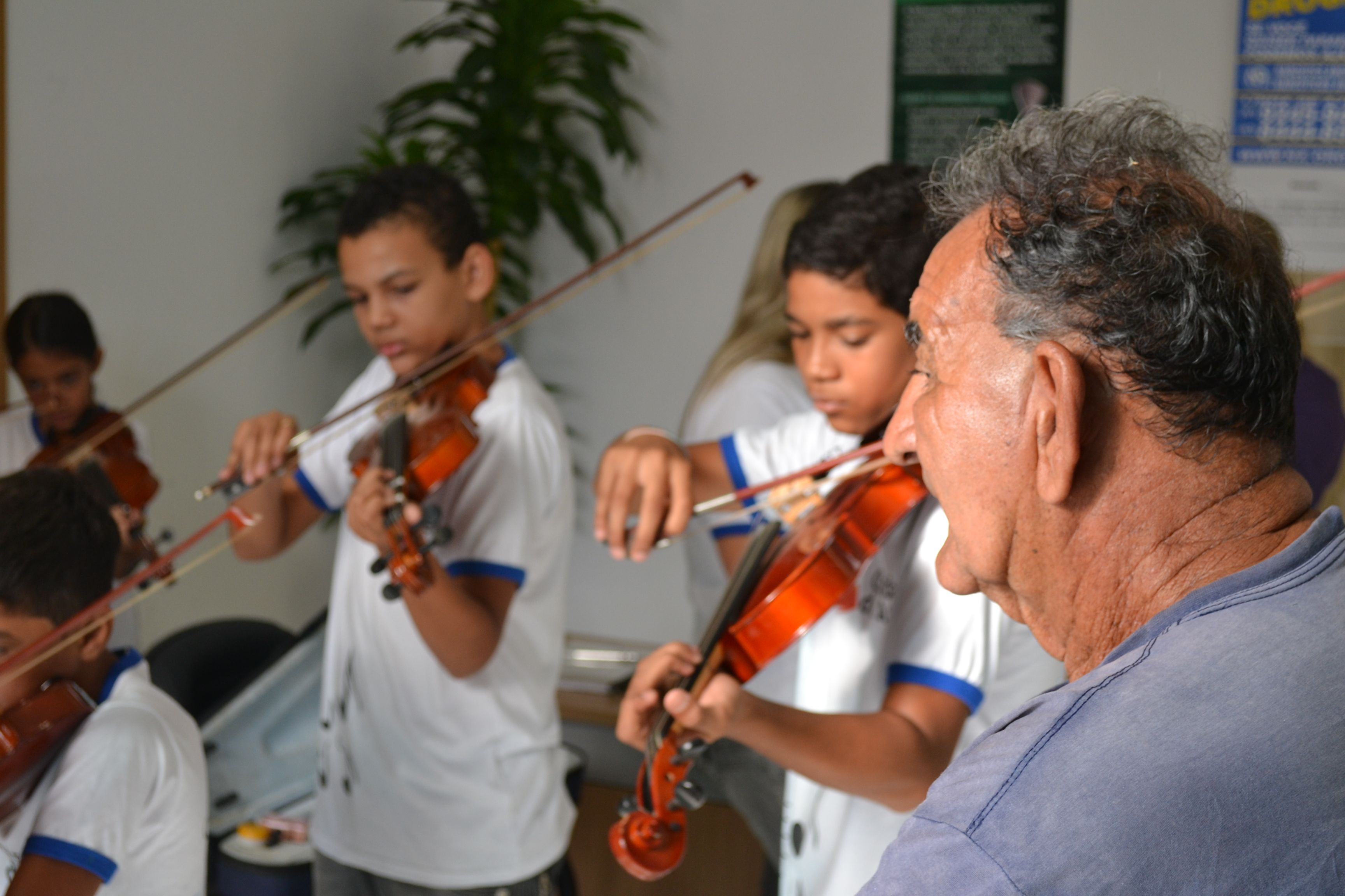 Assistido se encanta com apresentação