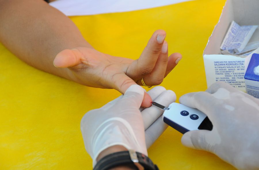 Teste de glicemia capilar