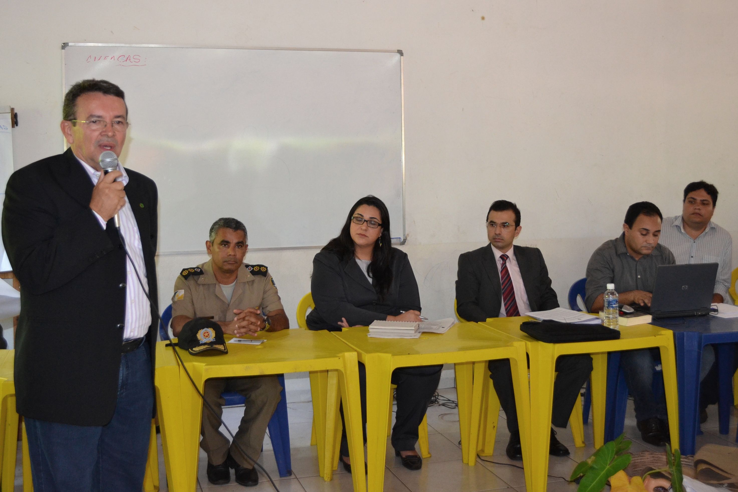 O superintendente do Incra Tocantins, Ruberval Gomes da Silva, participou das audiências sobre conflitos agrários no Norte do Estado.