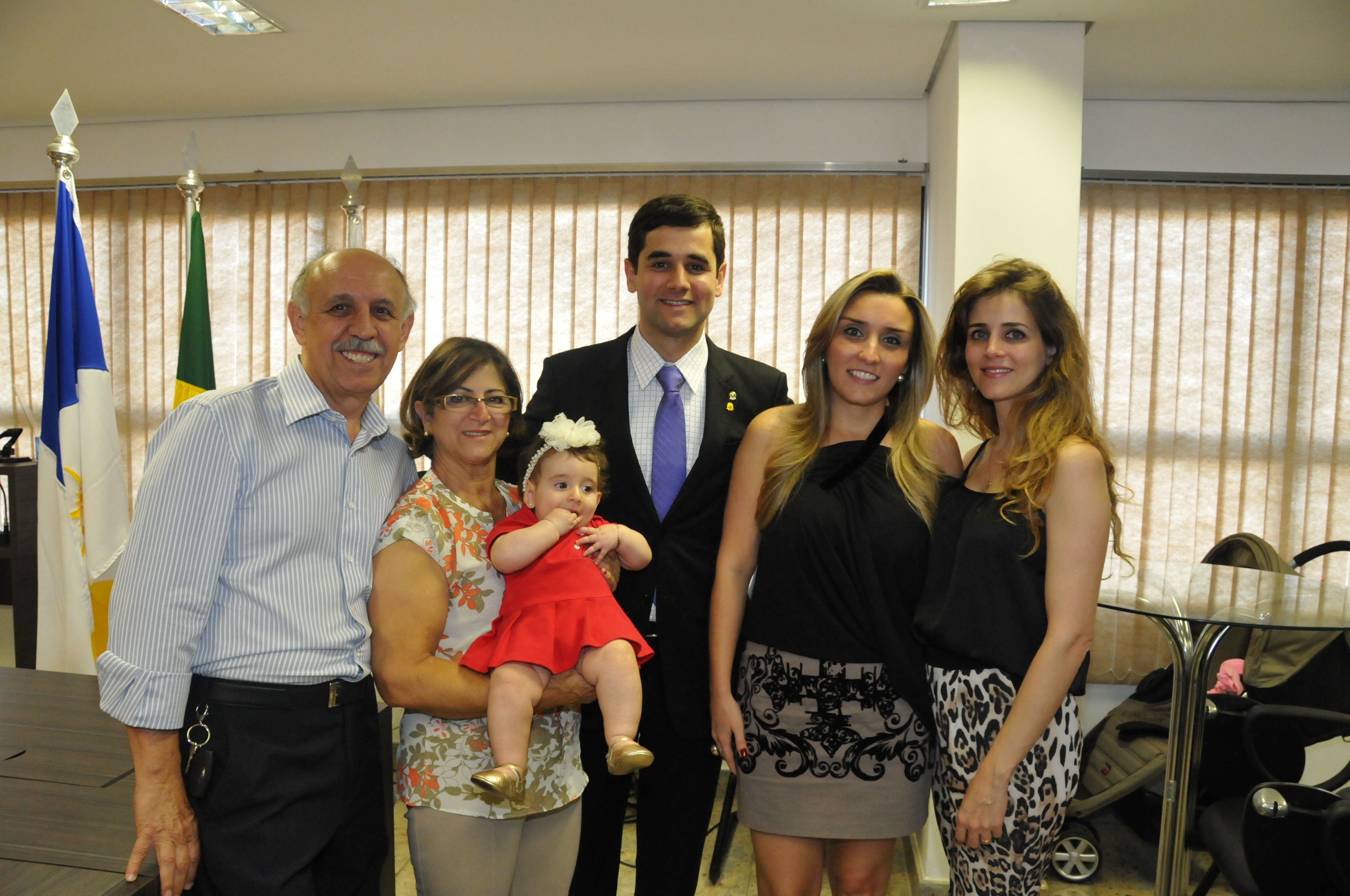 Familiares do empossado