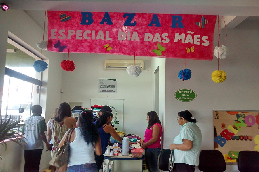 Defensoria pública de Paraiso do Tocantins promove Bazar Solidário
