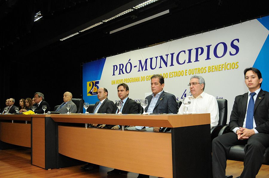 Abertura do programa Pró-Municípios