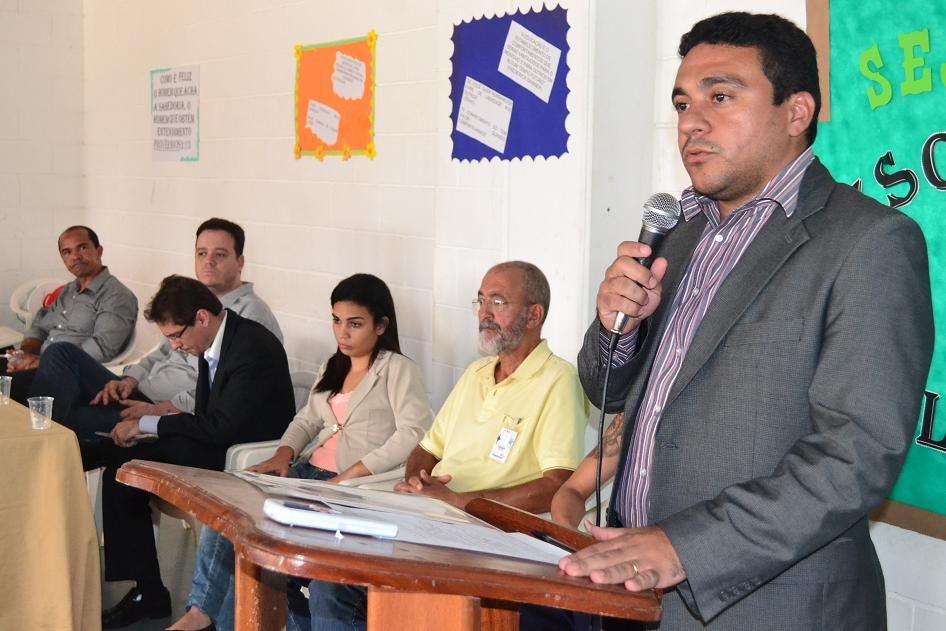 Rubismark Saraiva representa a Instituição em solenidade de inaguração da escola