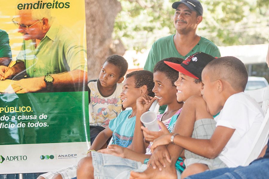 Projeto Defensoria Quilombola na comunidade Morro São joão em Santa Rosa