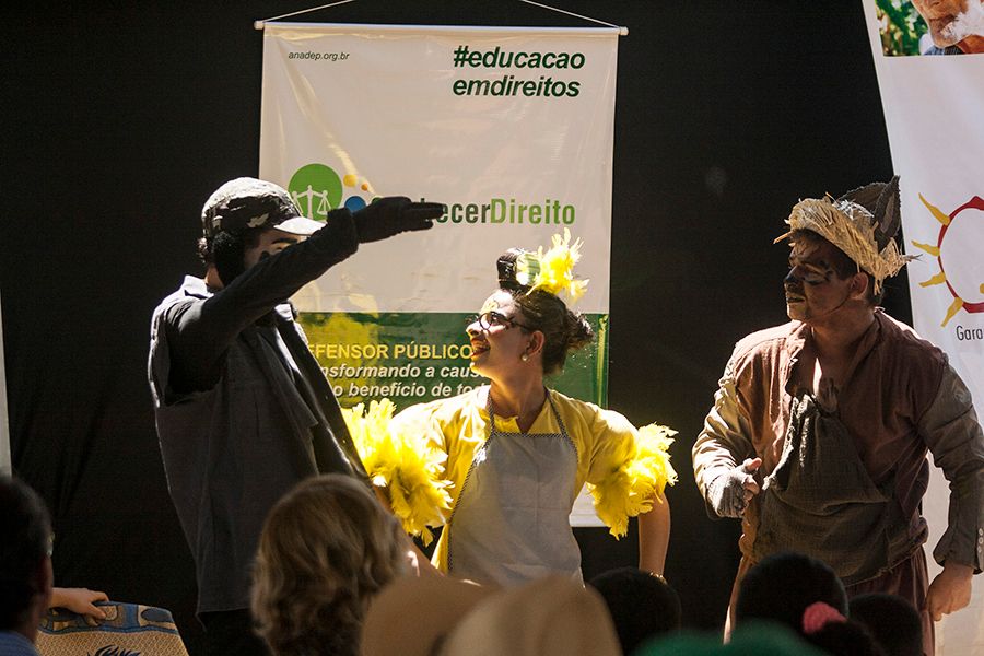 Projeto Defensoria Quilombola na comunidade Morro São joão em Santa Rosa