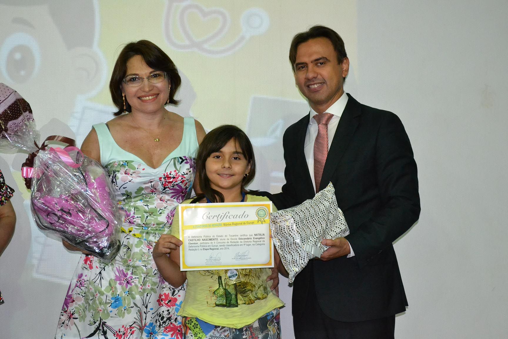 Natália Castilho - vencedora categoria Redação I